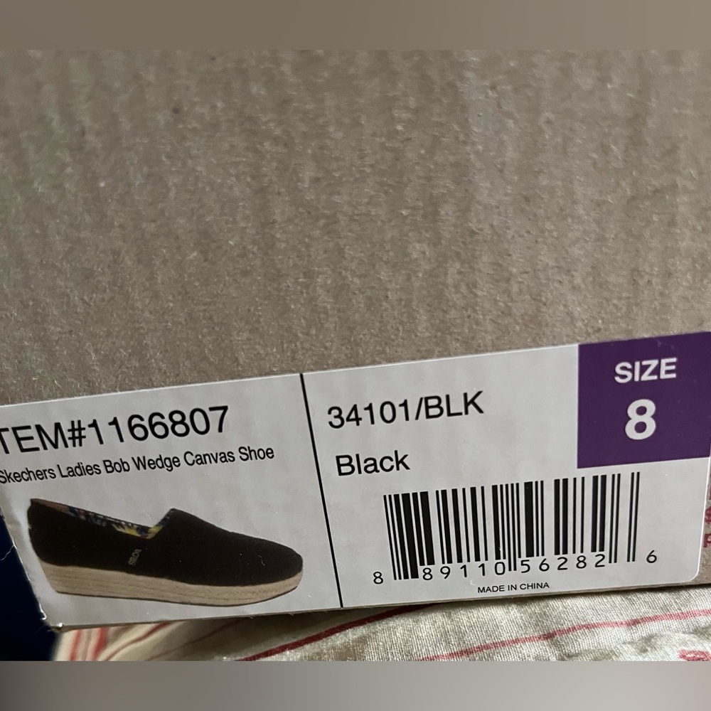 Bobs women’s Slip-On Casual Comfort Wedges by Sketchers - Picture 8 of 8